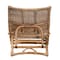 Baxton Studio Herrara Modern Bohemian Natural Brown Antique Rattan Foldable Lounge Chair 219-12705-ZORO - alternate 3